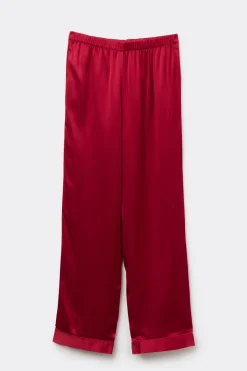 Pantalon en Satin de Soie