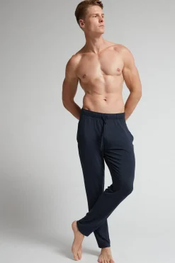 Pantalon en Soie et Modal