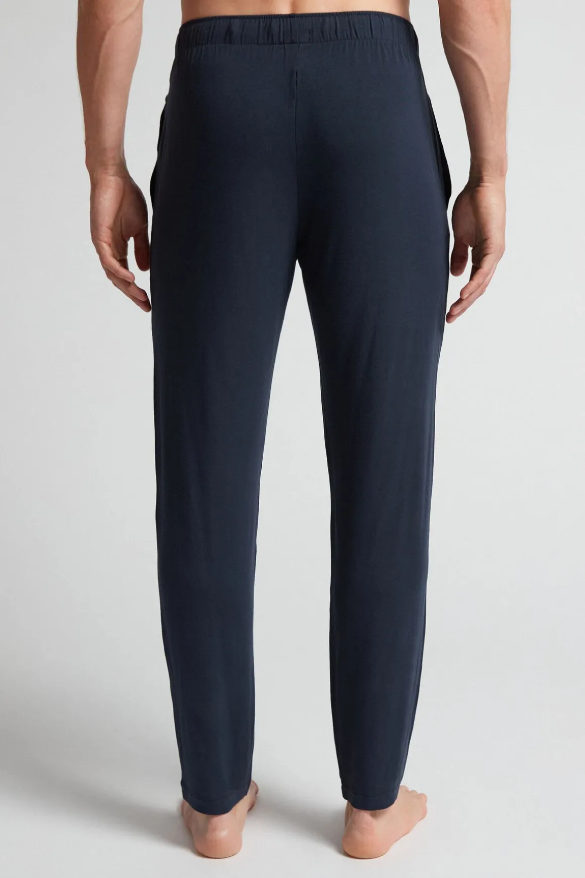 Pantalon en Soie et Modal