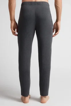 Pantalon en Soie et Modal