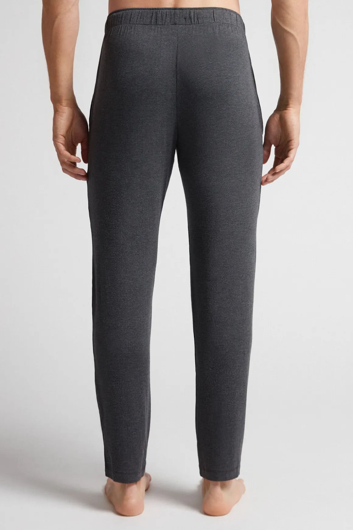 Pantalon en Soie et Modal