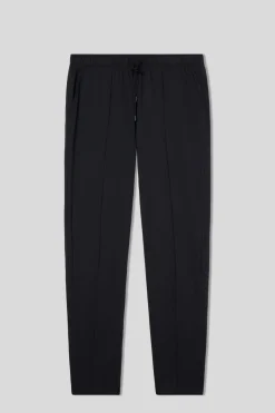 Pantalon long en coton avec nervure