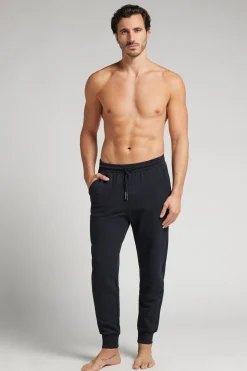 Pantalon long en molleton de coton