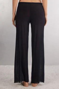 Pantalon long palazzo en Ultranatural with Cashmere
