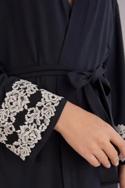 Peignoir en modal PRETTY FLOWERS