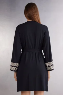 Peignoir en modal PRETTY FLOWERS