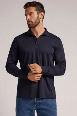 Polo en coton mercerisÉ