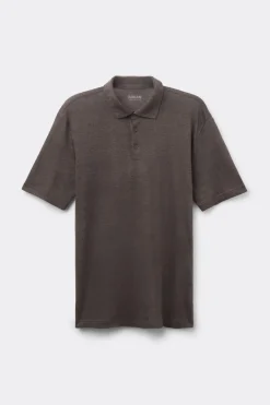 Polo manches courtes en lin