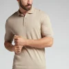 Polo manches courtes en maille de coton