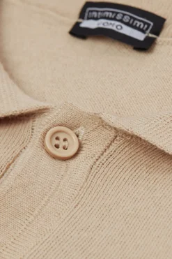 Polo manches courtes en maille de coton