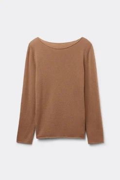 Pull en cachemire manches longues