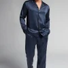 Pyjama Long en Soie avec LiserÉ