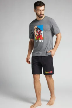 Set de pyjama court en coton Dragon Ball Z
