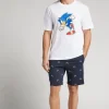 Set de pyjama court en coton imprimÉ Sonic