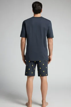 Set de pyjama court en coton imprimÉ canards