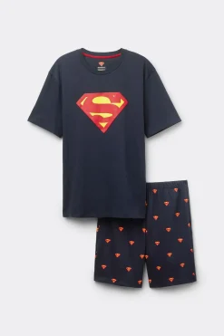 Set de pyjama court en coton DC Comics Superman