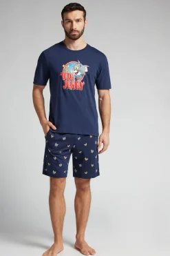 Set de pyjama court Tom et Jerry