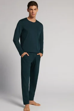 Set de pyjama long en coton Superior
