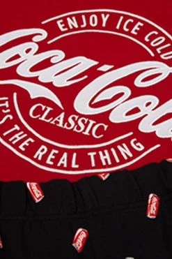 Set de pyjama long en coton avec logo Coca-Cola®