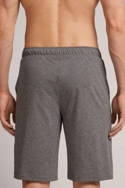 Short en coton avec nervure