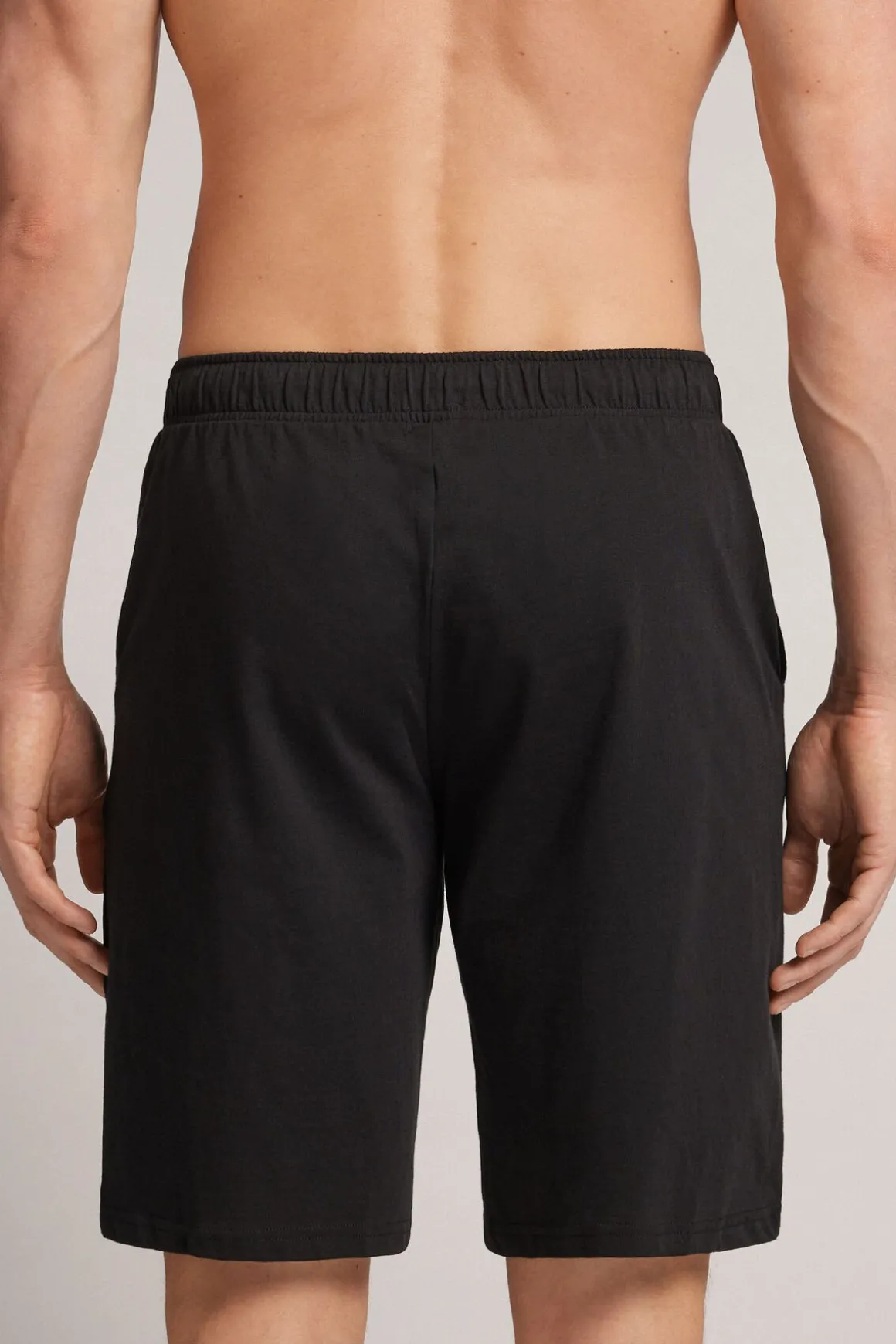 Short en coton avec nervure