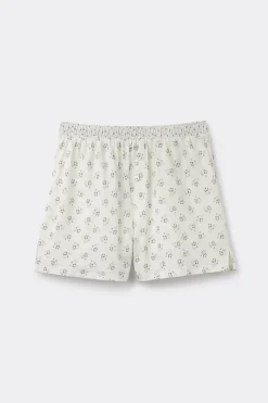 Short en coton Superior DUSTY FLOWER