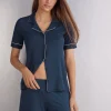Short en modal avec bords en contraste
