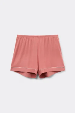 Short en modal avec bords en contraste