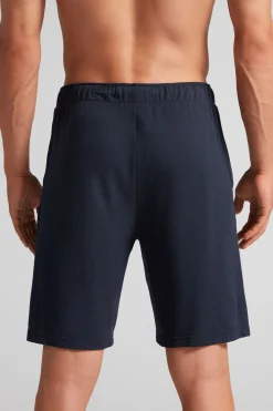 Short en piquÉ de modal et soie