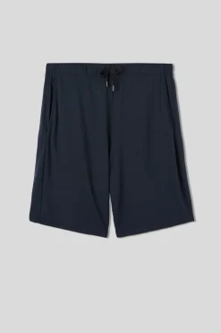 Short en piquÉ de modal et soie