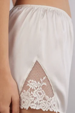 Short en soie PRETTY FLOWERS