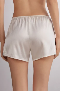 Short en soie PRETTY FLOWERS