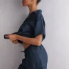 Short en toile de lin