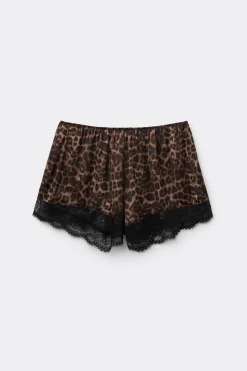 Short en viscose LUXURIOUS LEOPARD