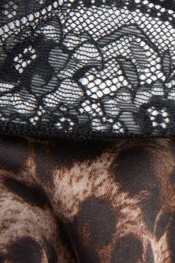 Short en viscose LUXURIOUS LEOPARD