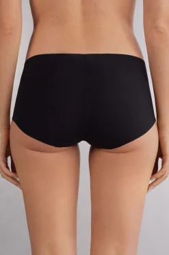 Shorty en coton sans couture