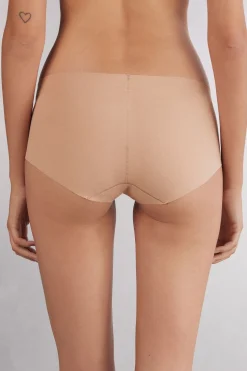 Shorty en coton sans couture
