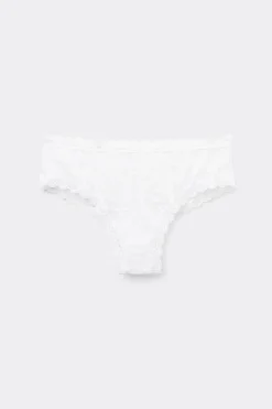 Shorty tanga en dentelle