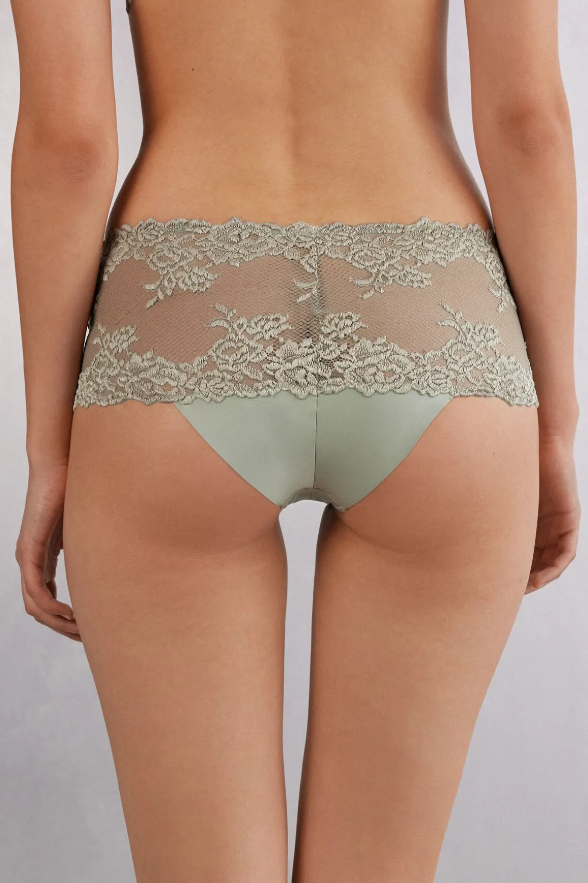 Shorty tanga PRETTY FLOWERS