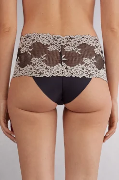 Shorty tanga PRETTY FLOWERS