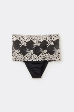 Shorty tanga PRETTY FLOWERS