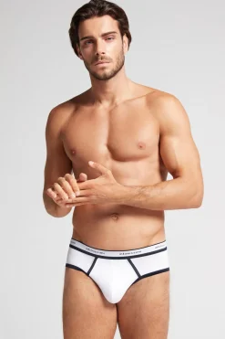 Slip en coton Natural Fresh avec logo