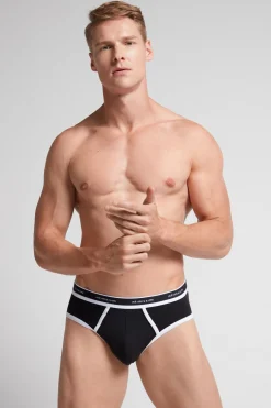 Slip en coton Natural Fresh avec logo