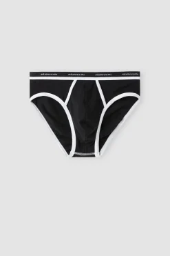 Slip en coton Natural Fresh avec logo