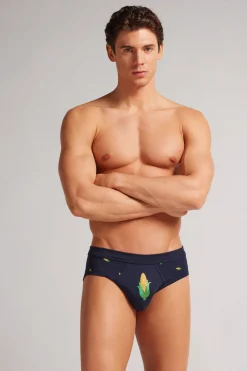 Slip en coton Superior imprimÉ Épis de ma&iuml;s