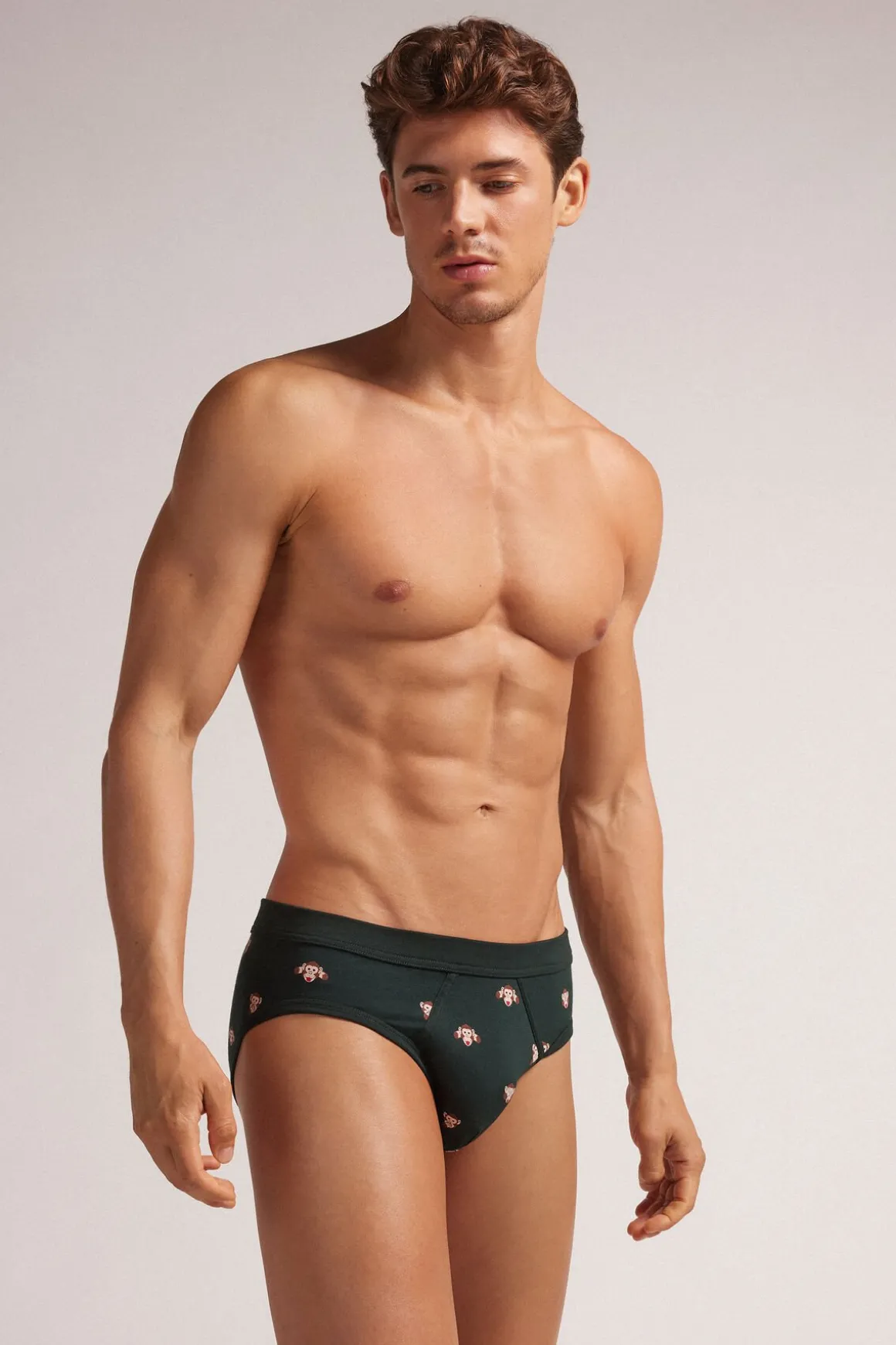 Slip en coton Superior imprimÉ singes