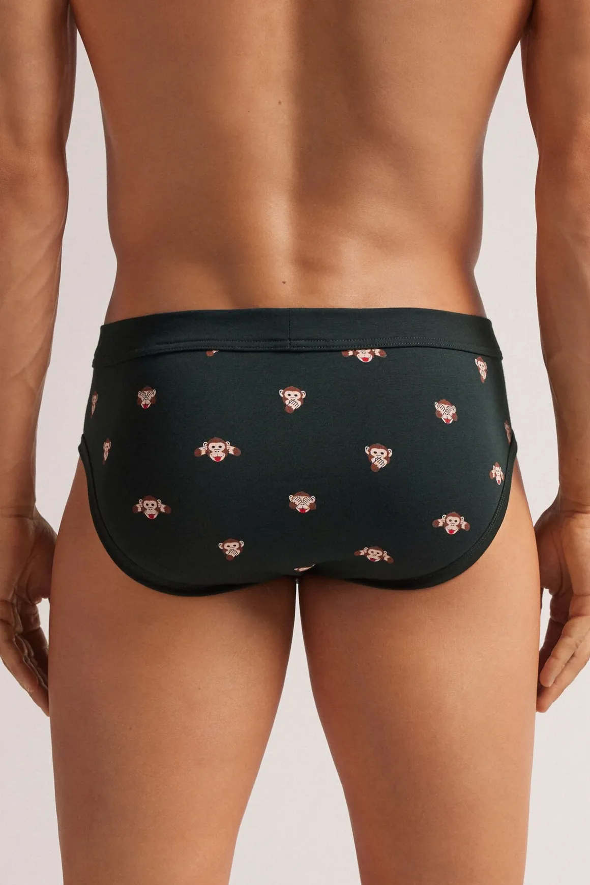Slip en coton Superior imprimÉ singes