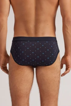 Slip en coton Superior imprimÉ micro fleurs