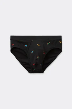 Slip en coton Superior imprimÉ Teckel