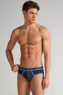 Slip homme en coton Superior à logo